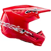 Alpinestars Casco S-M5 Corp ECE 22.06 Bright Red Glossy, Talla: XS