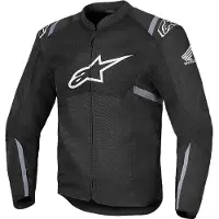 Alpinestars Chaqueta Honda T-SPS Air V2 Black Dark Gray Ice Gray