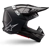Alpinestars Casco Supertech M10 Flood ECE 22.06 Black Dark Gray M G, Talla: XL