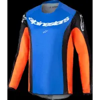 Alpinestars Jersey Racer Melt Juvenil 2025 Orange Blue