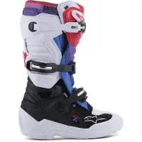 Alpinestars Botas Tech 7S Juveniles White Black Rainbow