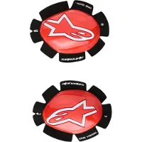 Alpinestars Deslizaderas De Rodilla GP Plus Red White, Talla: One Size