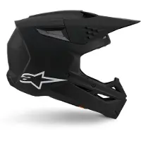 Alpinestars Casco S-M3 Solid ECE 22.06 Black Matt