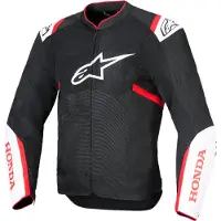 Alpinestars Chaqueta Honda T-SPS Air V2 Black White Bright Red