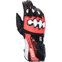 Alpinestars Guantes GP Pro R4 Black Red Fluo White