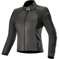 Alpinestars Chaqueta De Cuero Stella Vika V2 Black, Talla: 52