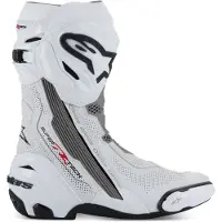 Alpinestars Supertech R ventilado Blanco/Gris 43 hombres