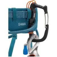 Petzl - Arneses Escalada - Sama Atlantic Blue - Talla L - Azul