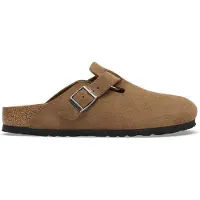 Birkenstock Zuecos Boston Suede Leather