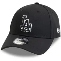 New Era Gorra negro / blanco