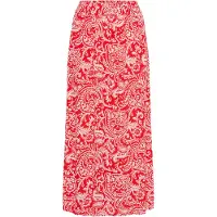 Kaffe Falda 'KAEdita' rojo / blanco