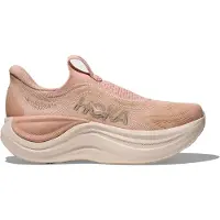 Hoka One One - Zapatillas de trail - Skyward Laceless W Rose Latte/Rose Cream para Mujer - Talla 41 1/3 - Verde