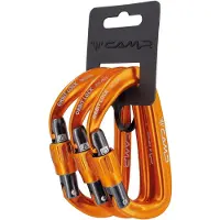 Camp C.A.M.P. - Orbit Lock - Mosquetones de rosca naranja