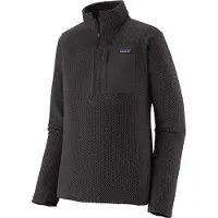 Patagonia - Forros polares - M's R1 Air Zip Neck Black - Talla M - Negro