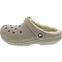 Crocs Zuecos CLASSIC LINED CLOG mujer - Beige - 38 / 39