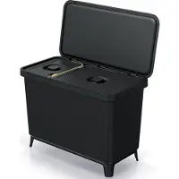 Keden Papelera De Reciclaje 1x10l+1x23l Systema 57x29x41 Cm