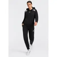 Puma Chándal negro / blanco