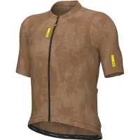 ALÉ - Pragma Crash S/S Jersey - Maillot de ciclismo size S, marrón