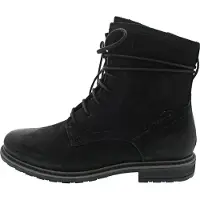 Tamaris Botas 'Stiefelette Damen 1-25105-43 001 Echtleder in schwarz' negro