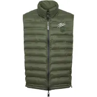 Plein sport Chaleco deportivo oliva / blanco