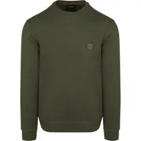 BOSS para hombre. 50509323 Sudadera Westart verde (M), Casual, Algodón, outlet 2026.