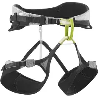 Edelrid - Helios - Arnés para escalada size S, negro/gris