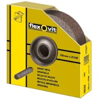 Flexovit Cinta abrasiva , 50 mm x 25 metros, grano P60