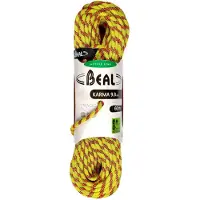 BEAL - Cuerdas Escalada - Karma 9.8mm Jaune - Talla 60 m - Amarillo