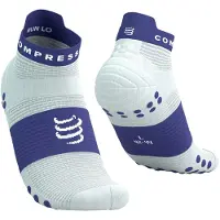 Compressport - Pro Racing Socks V4.0 Run Low - Calcetines de running size T2 - EU 39-41, gris