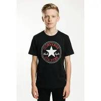 Converse Camiseta rojo / negro / blanco