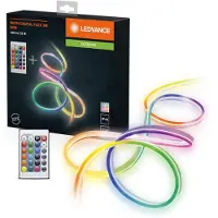 Ledvance LED Strip Digital Streifen Neon Flex 3m 15W IP44 innen & außen RGB Dimmbar Fernbedienung