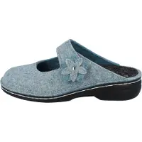 Finn Comfort Zapatillas de casa 'Hausschuh Damen 06560 482214 Textil in blau' azul