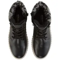 Tom Tailor Botines con cordones negro