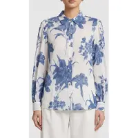 Guess Marciano GUESS Eco Ls Clara Button Up T Dreaming Lilies Prin Talla: XS | Manga Larga Outlet | Mujer