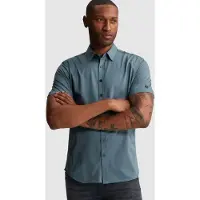 Cast iron Camisa 'Shirt with short sleeves in lightweight jersey' azul