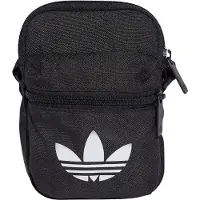 Adidas Bolso de hombro 'Adicolor Classic Festival' negro / blanco