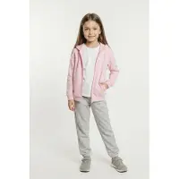 Adidas Chándal 'ESSENTIALS' gris moteado / rosa / blanco