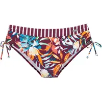 Venice beach Braga de bikini azul cian / naranja / burdeos / blanco