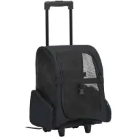 vidaXL : Carrito para mascotas, 3 en 1, plegable, color