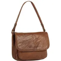 Spikes & Sparrow Bolso de hombro cognac