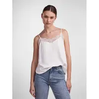 Pieces Top 'TIFFANY' blanco