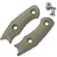 GiantMouse Handle kit for GMF1, green micarta