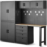OEM Sistema de taller premium, 8 piezas, negro mate