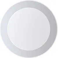 Eglo Led Carpi, 3000 K, 1500 lúmenes, IP44, Cromo, Blanco