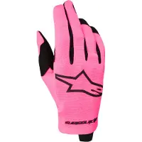 Alpinestars Guantes Radar 2027 Pink Fluo Black, Talla: M