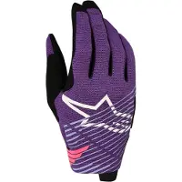 Alpinestars Guantes Radar Pro 2027 Deep Purple Black, Talla: XXL