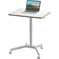 Leitz Mesa de trabajo/altura regulable Ergo 65360001, color blanco