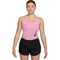 Nike - Women's Tempo Swoosh Run Dri-Fit Tank - Camiseta sin mangas size S, fucsia