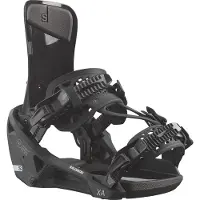 Salomon Snowboard - Fijaciones snowboard - Xa Supermatic Black de Nylon - Talla 44,5-47 - Negro