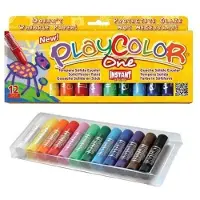 Instant Barra De Témpera Sólida En Caja Escolar Playcolor De 12